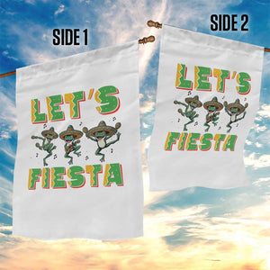 Funny Mariachi Frog Guitar Fiesta Garden Flag Cinco De Mayo Gift TS12 Print Your Wear