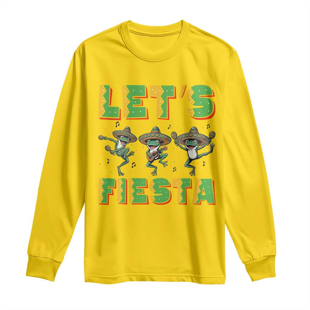Funny Mariachi Frog Guitar Fiesta Long Sleeve Shirt Cinco De Mayo Gift TS12 Daisy Print Your Wear