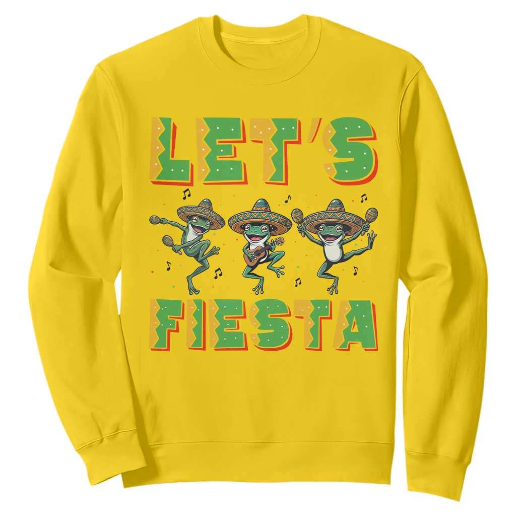 Funny Mariachi Frog Guitar Fiesta Sweatshirt Cinco De Mayo Gift TS12 Daisy Print Your Wear