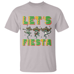 Funny Mariachi Frog Guitar Fiesta T Shirt Cinco De Mayo Gift TS12 Ice Gray Print Your Wear
