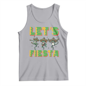 Funny Mariachi Frog Guitar Fiesta Tank Top Cinco De Mayo Gift TS12 Athletic Heather Print Your Wear
