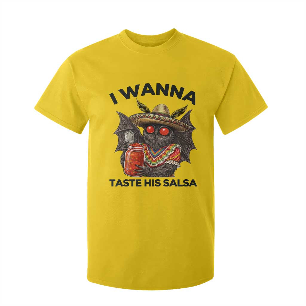 Funny Cinco De Mayo Mothman T Shirt For Kid I Wanna Taste His Salsa TS12 Daisy Print Your Wear