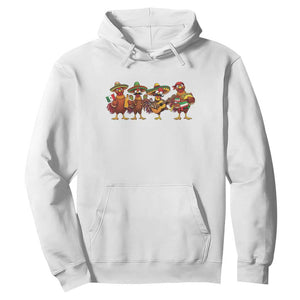 Funny Cinco De Mayo Chicken Squad Hoodie Mexican Party Celebration Gift TS12 White Print Your Wear
