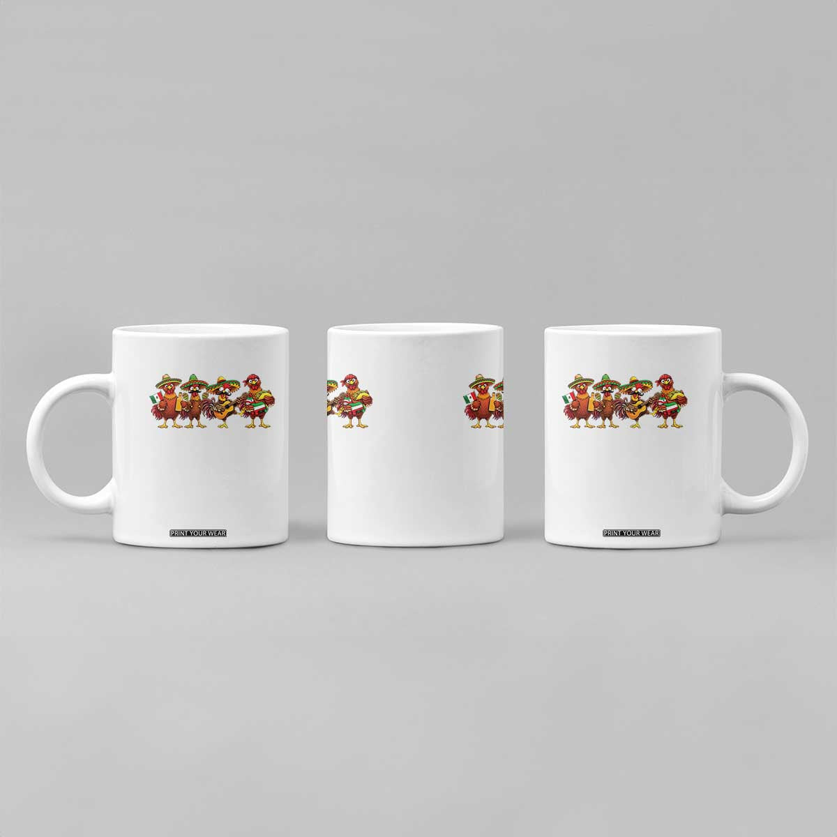 Funny Cinco De Mayo Chicken Squad Coffee Mug Mexican Party Celebration Gift TS12 Print Your Wear