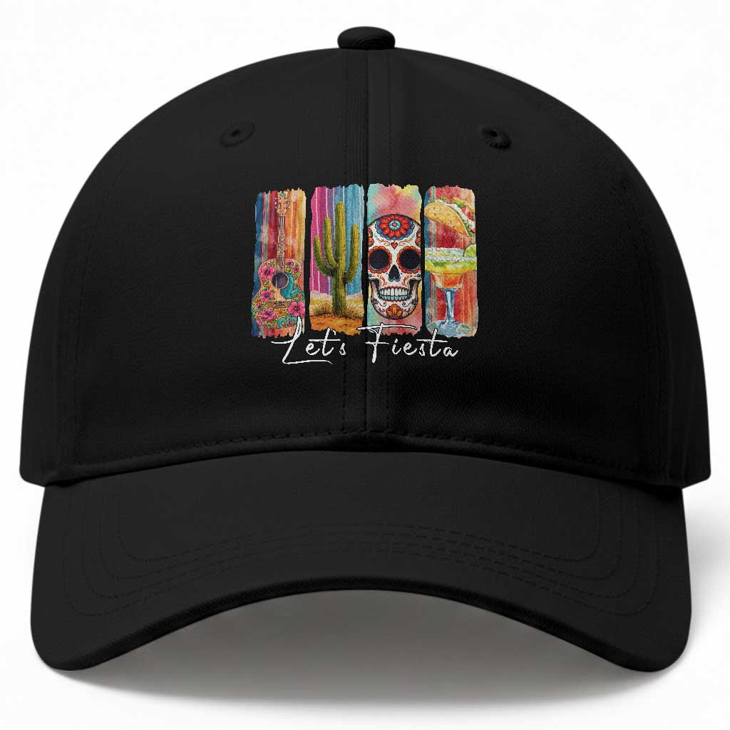 Cinco De Mayo Lets Fiest Baseball Cap Funny Mexican Party Gift TS12 Print Your Wear
