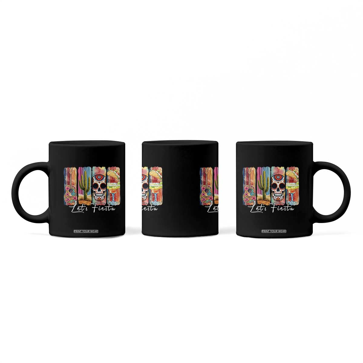 Cinco De Mayo Lets Fiest Coffee Mug Funny Mexican Party Gift TS12 Print Your Wear
