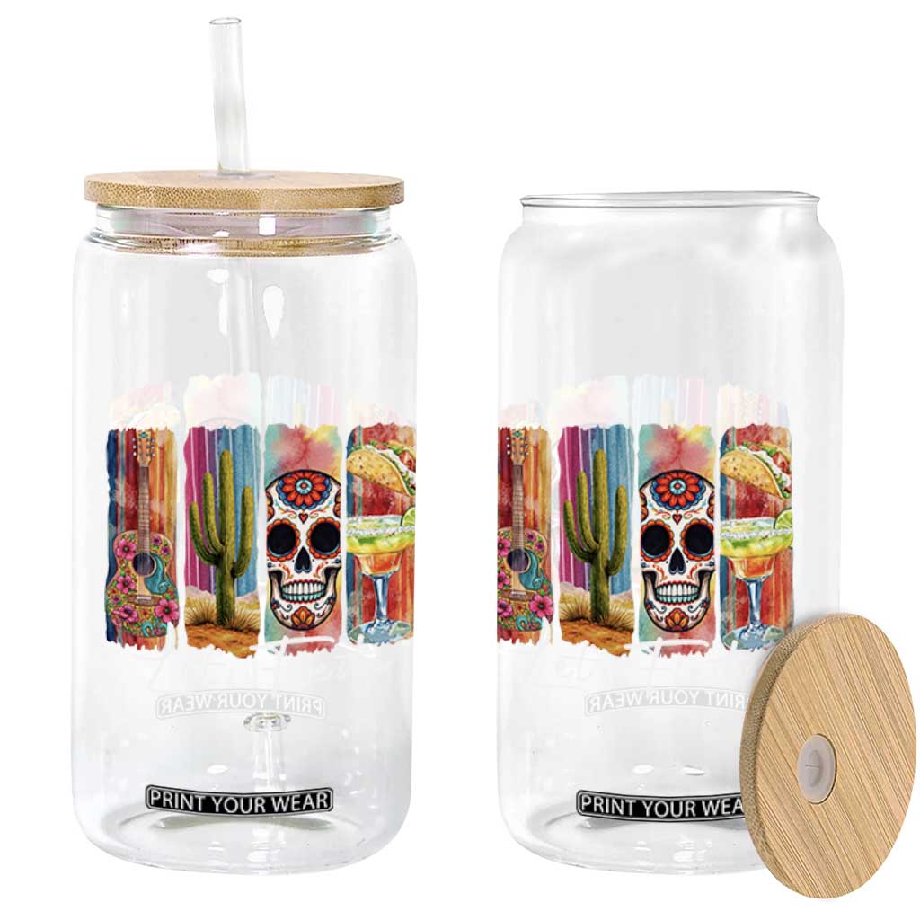 Cinco De Mayo Lets Fiest Glass Can Funny Mexican Party Gift TS12 Print Your Wear