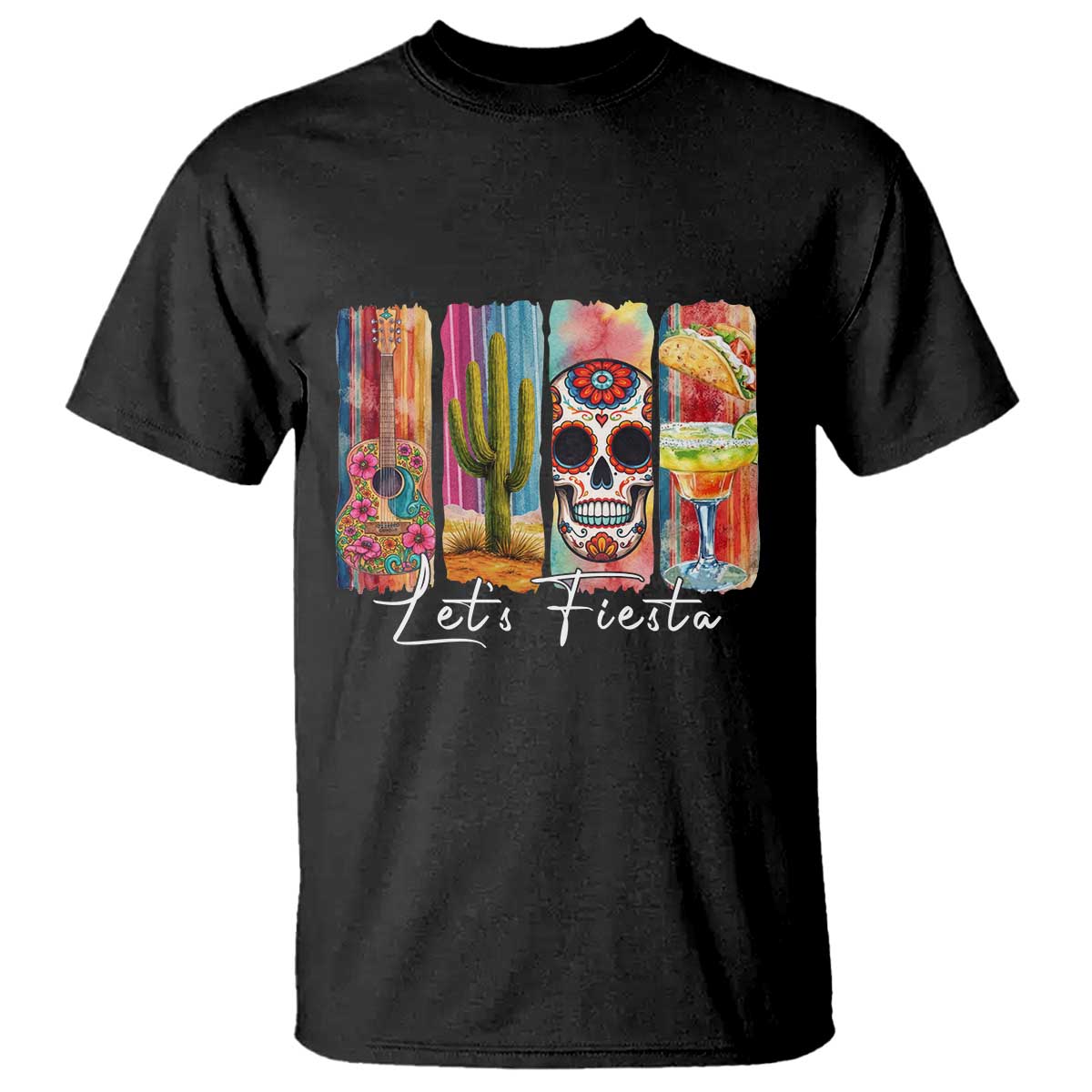 Cinco De Mayo Lets Fiest T Shirt Funny Mexican Party Gift TS12 Black Print Your Wear