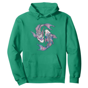 Transgender Ally Koi Fish Hoodie Funny Japanese Art Graphic TS12 Irish Green Print Your Wear