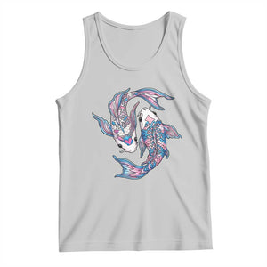 Transgender Ally Koi Fish Tank Top Funny Japanese Art Graphic TS12 Ash Print Your Wear