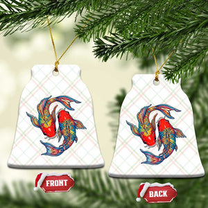 Rainbow Koi Fish LGBTQ Pride Ceramic Ornament Colorful Japanese Carp TS12 Print Your Wear