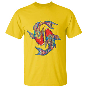 Rainbow Koi Fish LGBTQ Pride T Shirt Colorful Japanese Carp TS12 Daisy Print Your Wear