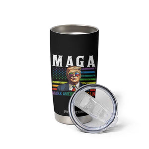 Make America Gay Again Tumbler Cup LGBTQ Political Satire TS12 Print Your Wear