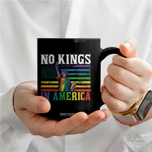No Kings In America LGBT Pride Coffee Mug Anti Authoritarian Political TS12 Print Your Wear