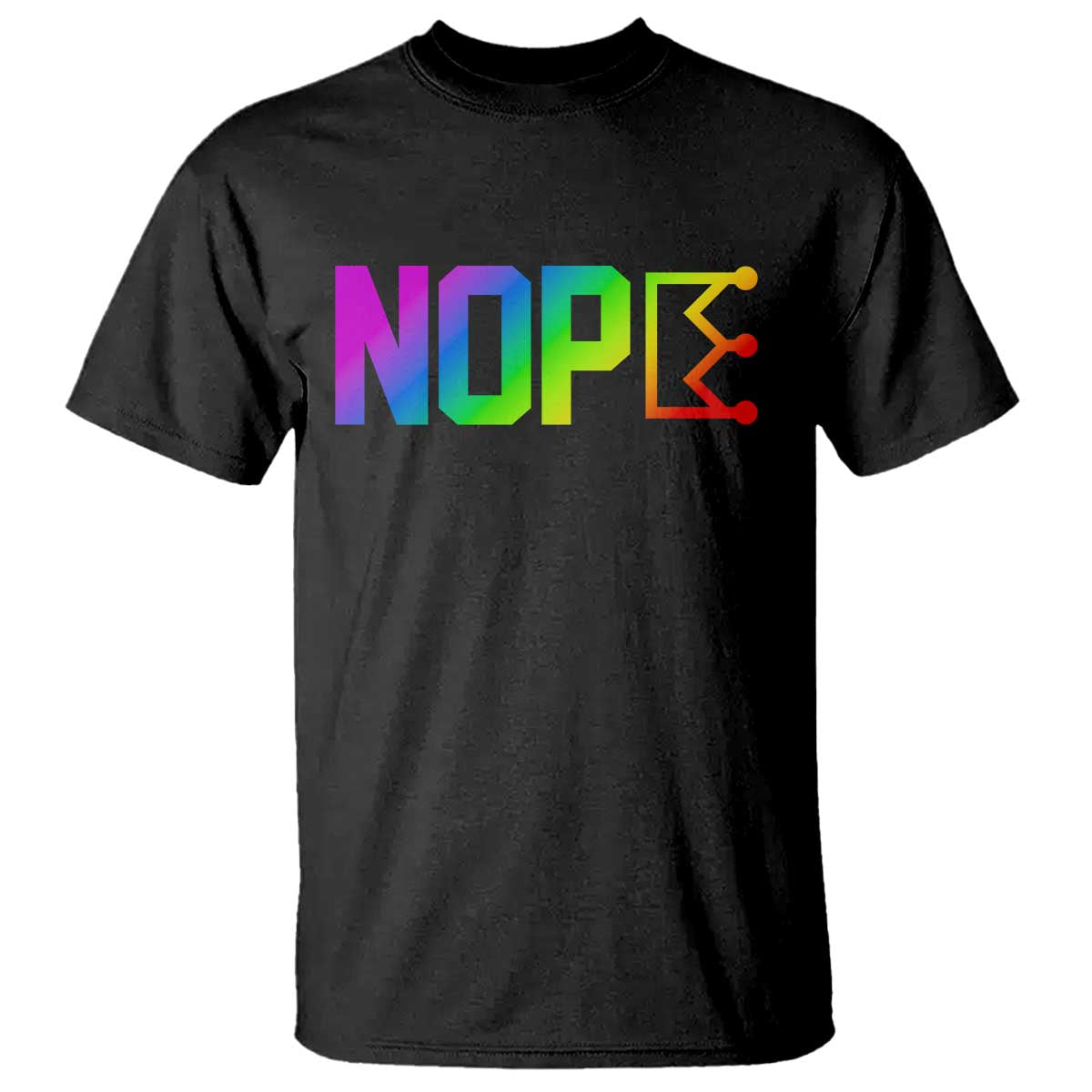 Nope No Kings Graphic T Shirt Humorous Political Gift TS12 Black Print Your Wear