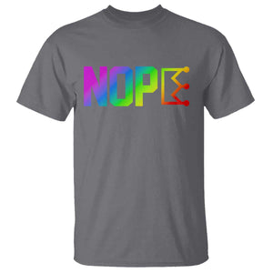 Nope No Kings Graphic T Shirt Humorous Political Gift TS12 Charcoal Print Your Wear