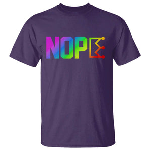 Nope No Kings Graphic T Shirt Humorous Political Gift TS12 Purple Print Your Wear