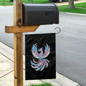 Transgender Phoenix Reborn Garden Flag Trans Pride Flag Bird TS12 Print Your Wear