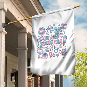 Transgender Pride In My Trans Era Garden Flag Proud Ally Support Graphic TS12 Print Your Wear