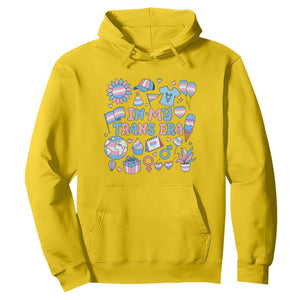 Transgender Pride In My Trans Era Hoodie Proud Ally Support Graphic TS12 Daisy Print Your Wear