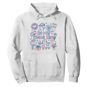Transgender Pride In My Trans Era Hoodie Proud Ally Support Graphic TS12 White Print Your Wear