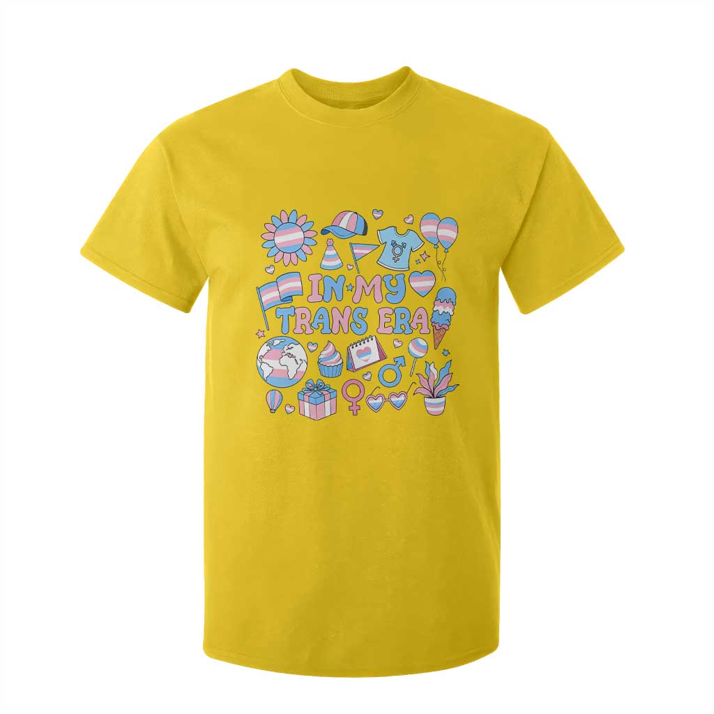 Transgender Pride In My Trans Era T Shirt For Kid Proud Ally Support Graphic TS12 Daisy Print Your Wear