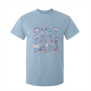 Transgender Pride In My Trans Era T Shirt For Kid Proud Ally Support Graphic TS12 Light Blue Print Your Wear