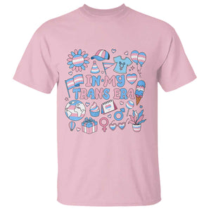 Transgender Pride In My Trans Era T Shirt Proud Ally Support Graphic TS12 Light Pink Print Your Wear