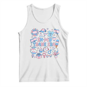 Transgender Pride In My Trans Era Tank Top Proud Ally Support Graphic TS12 White Print Your Wear