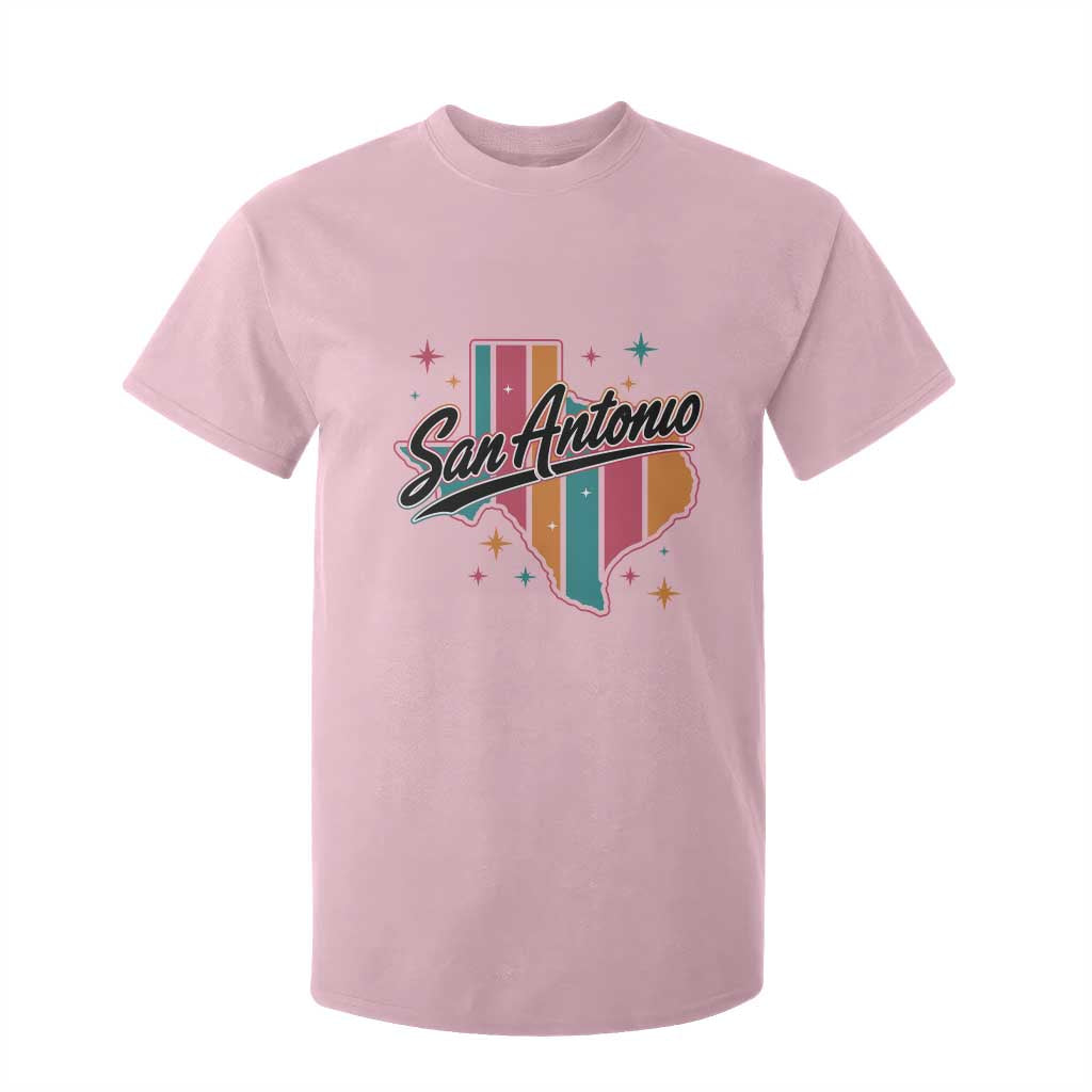 San Antonio Game Day Spirit T Shirt For Kid Texas Map Pride TS12 Light Pink Print Your Wear