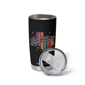 San Antonio Game Day Spirit Tumbler Cup Texas Map Pride TS12 Print Your Wear