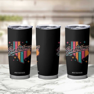 San Antonio Game Day Spirit Tumbler Cup Texas Map Pride TS12 Print Your Wear