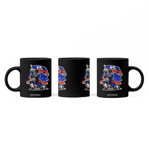 Proud Haiti Soccer Fan Coffee Mug Ayiti Heritage Pride TS12 Print Your Wear