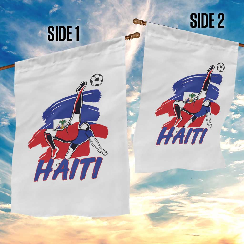 Caribbean Soccer Lover Gift Garden Flag Haitian Heritage Pride TS12 Print Your Wear