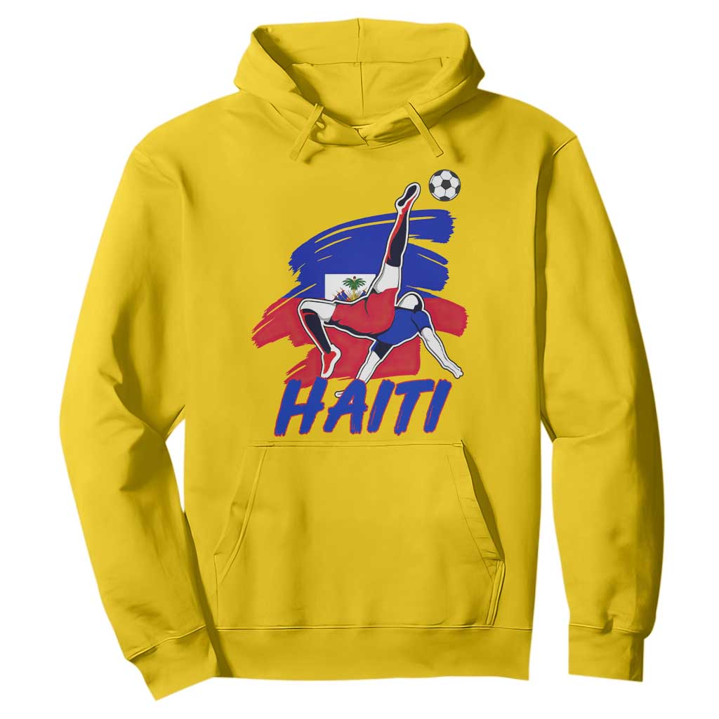 Caribbean Soccer Lover Gift Hoodie Haitian Heritage Pride TS12 Daisy Print Your Wear