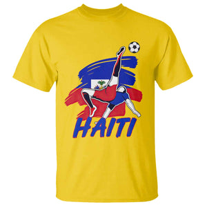 Caribbean Soccer Lover Gift T Shirt Haitian Heritage Pride TS12 Daisy Print Your Wear