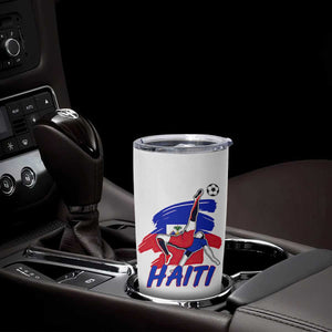 Caribbean Soccer Lover Gift Tumbler Cup Haitian Heritage Pride TS12 Print Your Wear