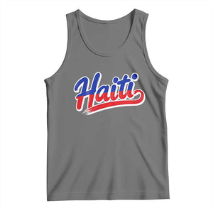Ayiti Cheri Haiti Pride Gift For Proud Haitians Tank Top TS12 Black Heather Print Your Wear