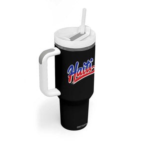 Ayiti Cheri Haiti Pride Gift For Proud Haitians Tumbler With Handle TS12 Print Your Wear