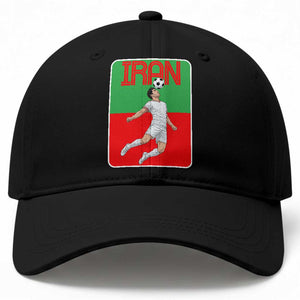 Iran Soccer Lover Baseball Cap Proud Persian Roots Gift TS12 Print Your Wear