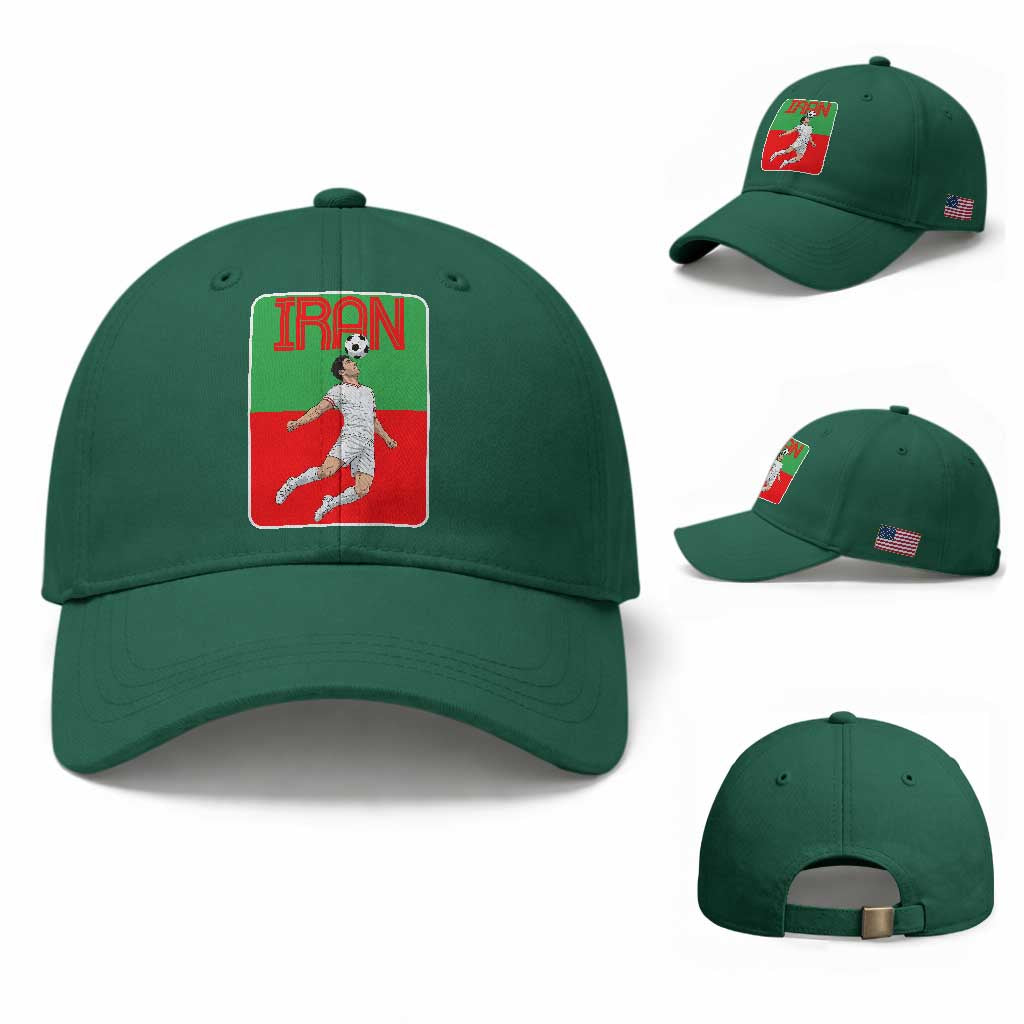 Iran Soccer Lover Baseball Cap Proud Persian Roots Gift TS12 Baseball Cap Universal Fit Irish Green Print Your Wear