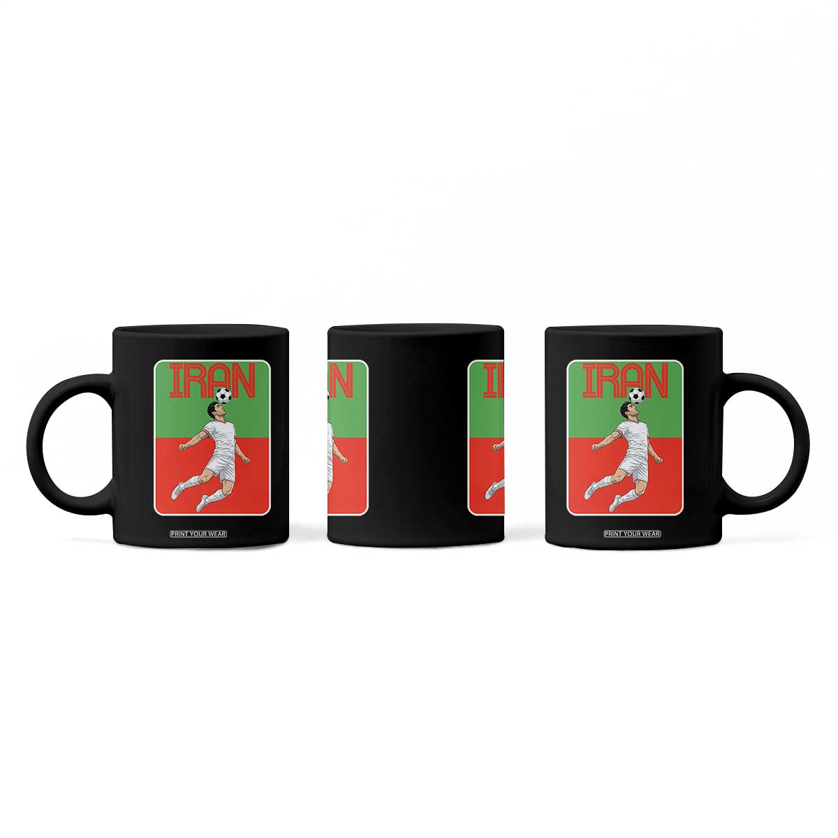 Iran Soccer Lover Coffee Mug Proud Persian Roots Gift TS12 Print Your Wear