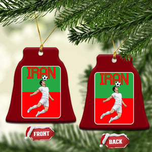Iran Soccer Lover Ceramic Ornament Proud Persian Roots Gift TS12 Print Your Wear