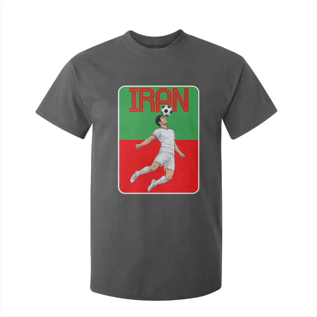 Iran Soccer Lover T Shirt For Kid Proud Persian Roots Gift TS12 Dark Heather Print Your Wear