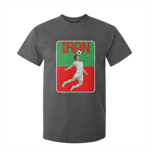 Iran Soccer Lover T Shirt For Kid Proud Persian Roots Gift TS12 Dark Heather Print Your Wear