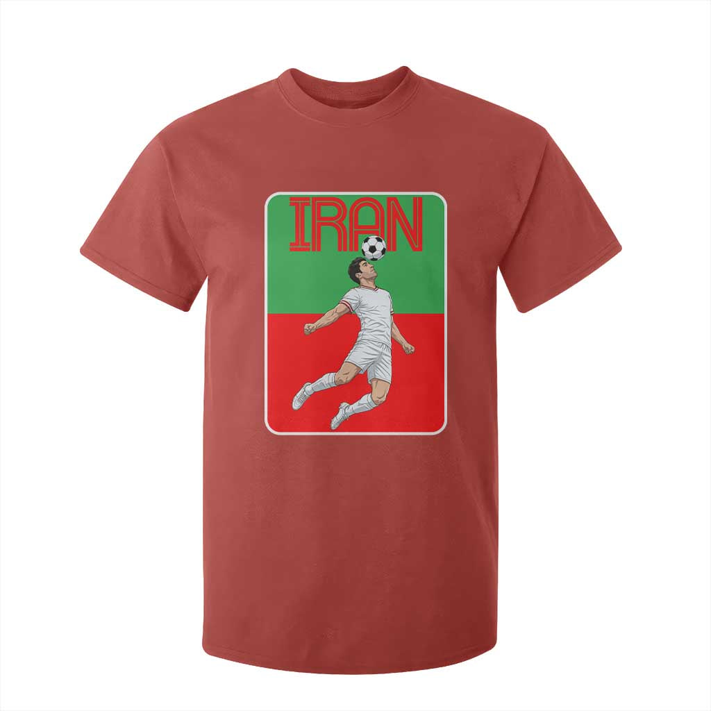 Iran Soccer Lover T Shirt For Kid Proud Persian Roots Gift TS12 Red Print Your Wear
