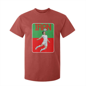 Iran Soccer Lover T Shirt For Kid Proud Persian Roots Gift TS12 Red Print Your Wear