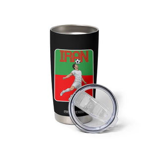Iran Soccer Lover Tumbler Cup Proud Persian Roots Gift TS12 Print Your Wear