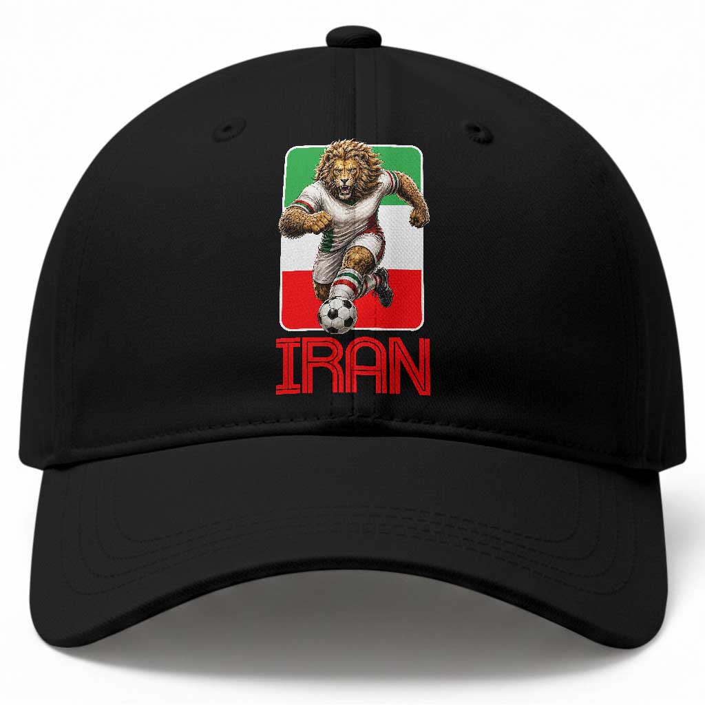 Persian Lions Soccer Fan Baseball Cap Proud Iranian Heritage Gift TS12 Print Your Wear