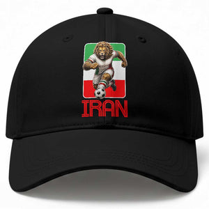 Persian Lions Soccer Fan Baseball Cap Proud Iranian Heritage Gift TS12 Print Your Wear